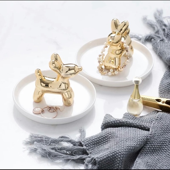 Balloon dog jewelry holder plate - Picture 3 of 5